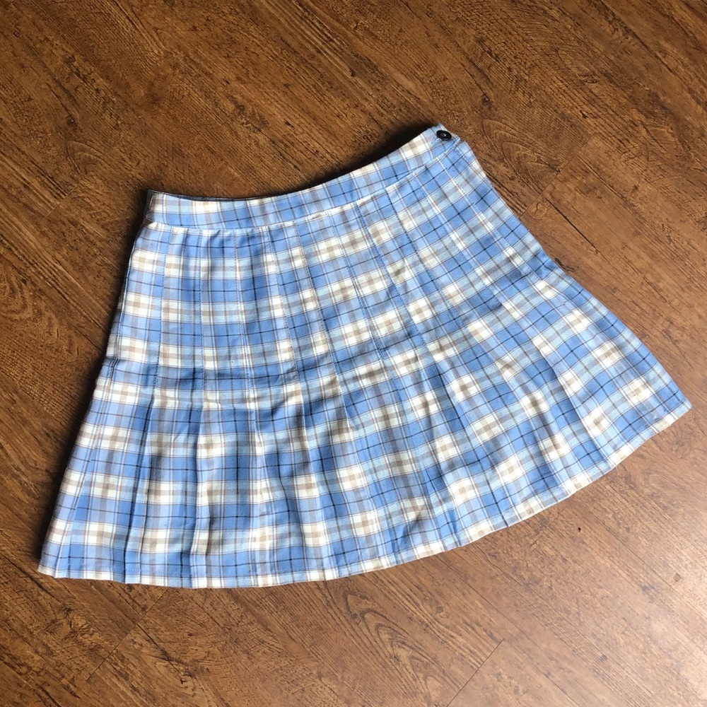 Urban Outfitters Plaid Skater Skirt